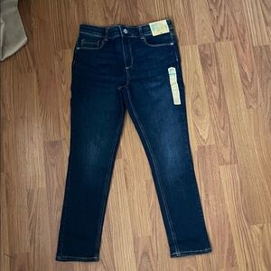 Dark Blue Denim Jeans
